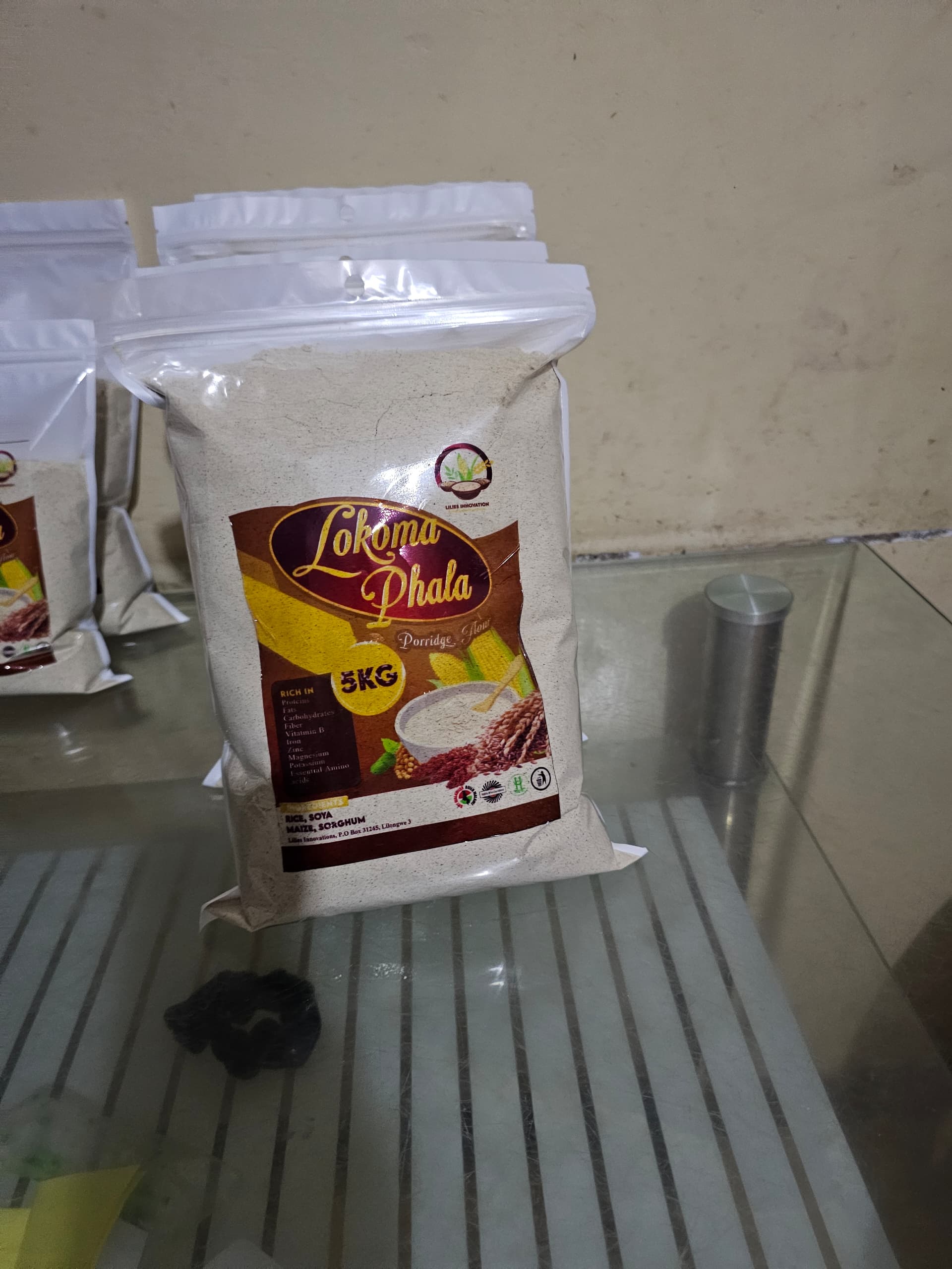 Nutritious porridge flour pack